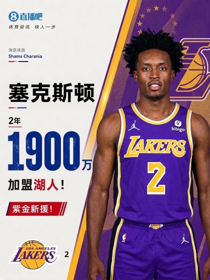 湖人休赛期引援年轻化：最老新援仅27岁