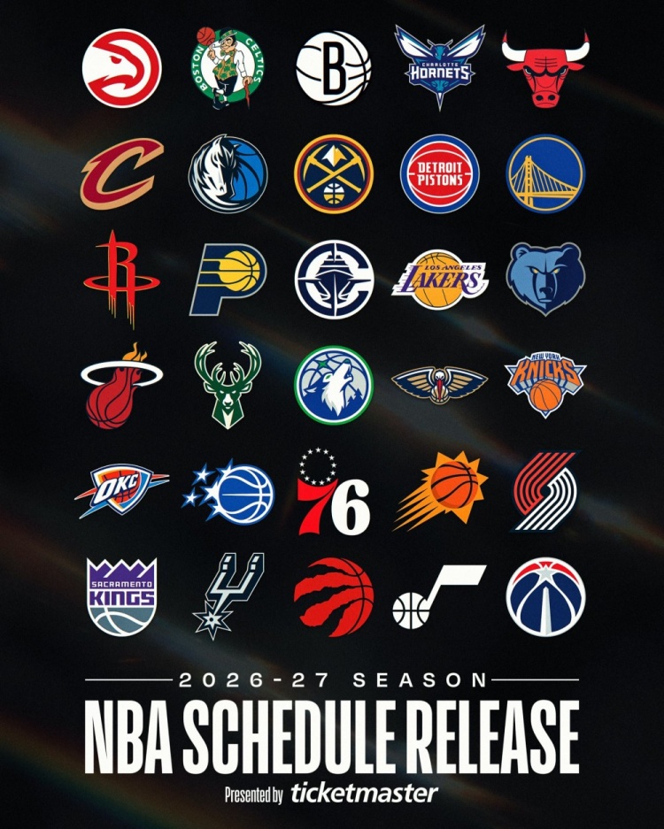 NBA本周公布新赛季赛程 明晚揭晓焦点战
